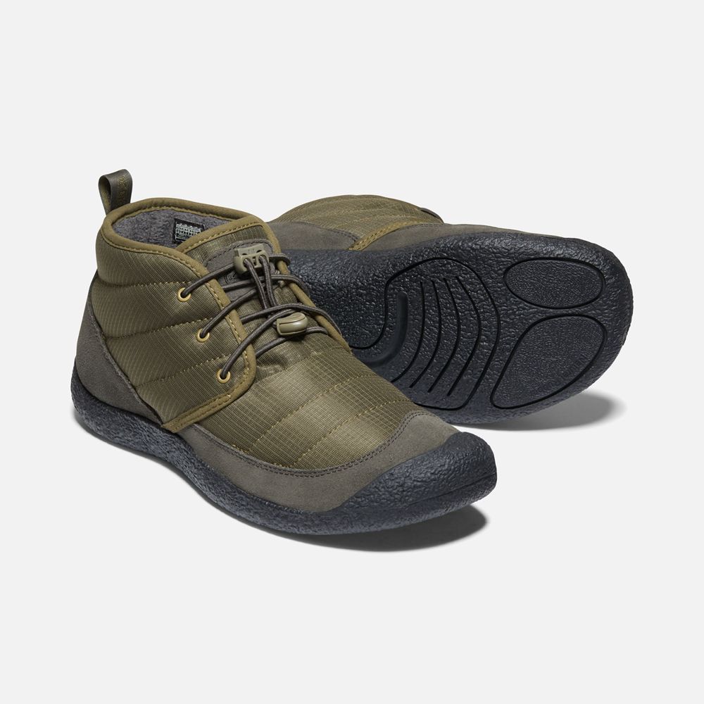Keen Chukka Kängor Herr Olivgröna/Svarta - Howser Ii - 580796IMU